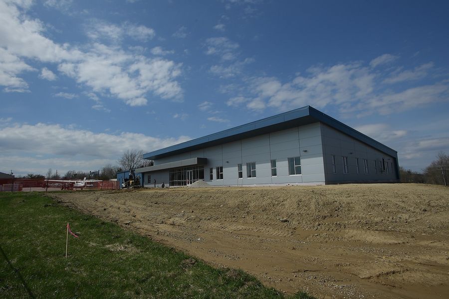 The new 17,800-square-foot building at the Kent State University Airport will be named the FedEx Aeronautics Academic Center. Construction is currently underway in anticipation of a fall 2019 opening.