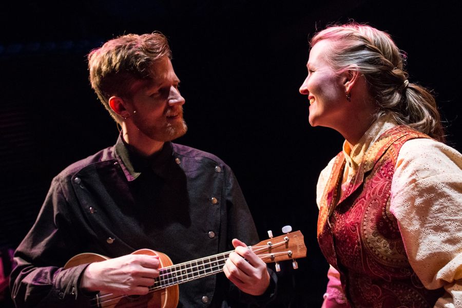 Porthouse Theatre continues its 48th season with “Ring of Fire: The Music of Johnny Cash.” The production is presented in collaboration between CATCO and Porthouse Theatre. (Photo credit: Jerri Shafer)