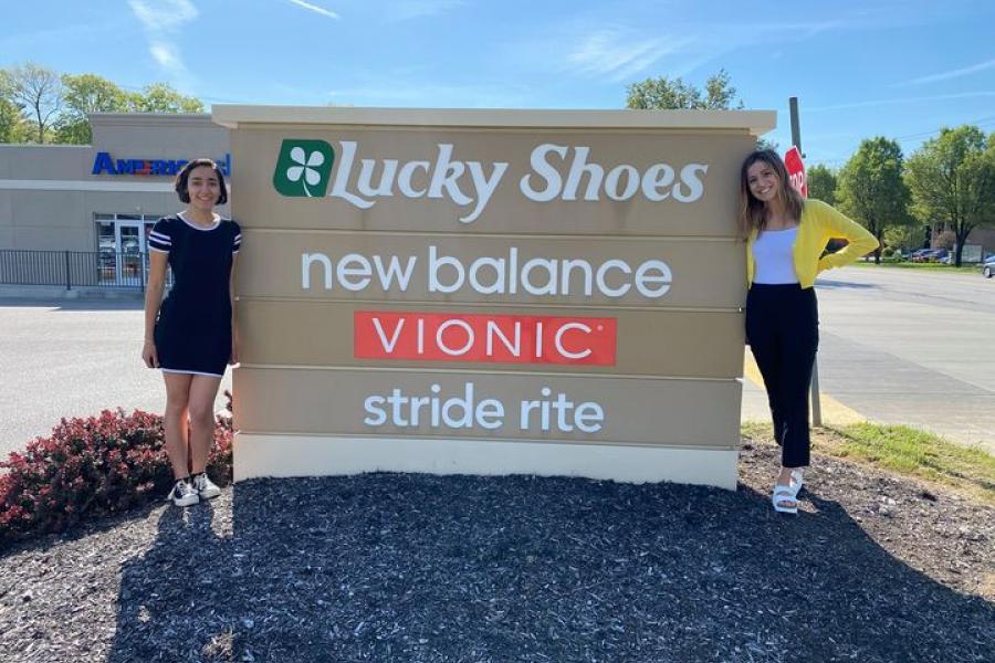 Lucky Shoes 2021 interns from Kent State University.