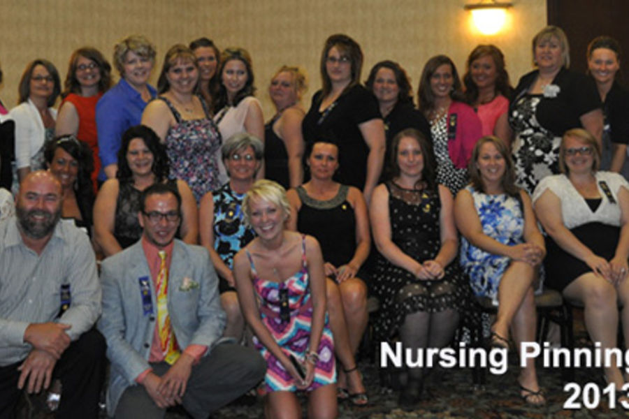East Liverpool nursing class of 2013 at pinning ceremony