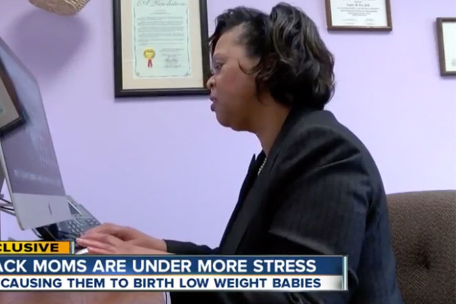 Angela Neal-Barnett talks with WEWS about the relationship between stress during pregnancy and low birth weight in African American children.