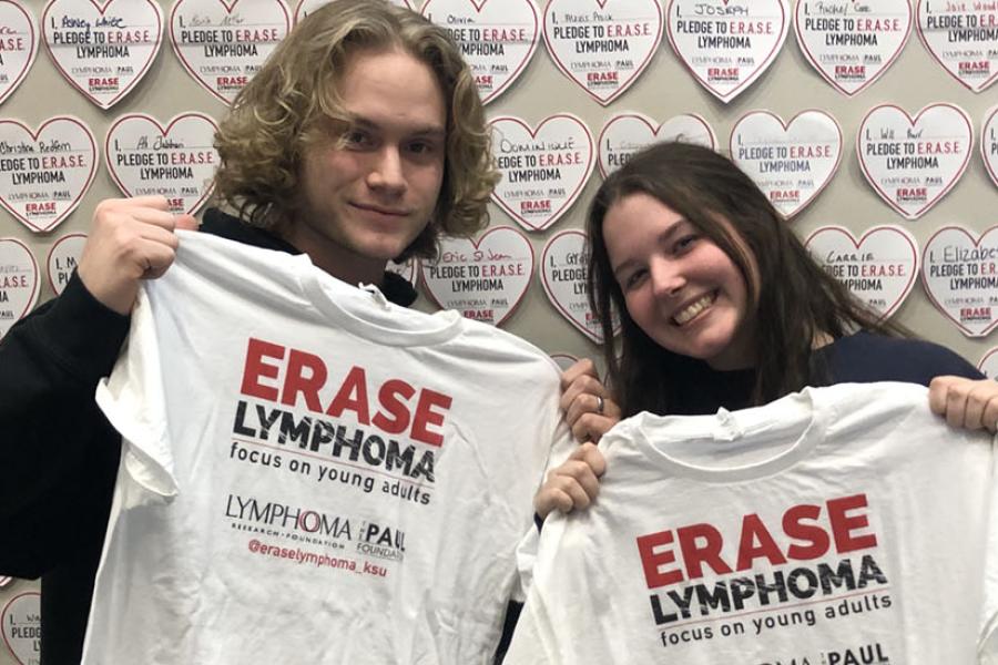 Erase Lymphoma t-shirts