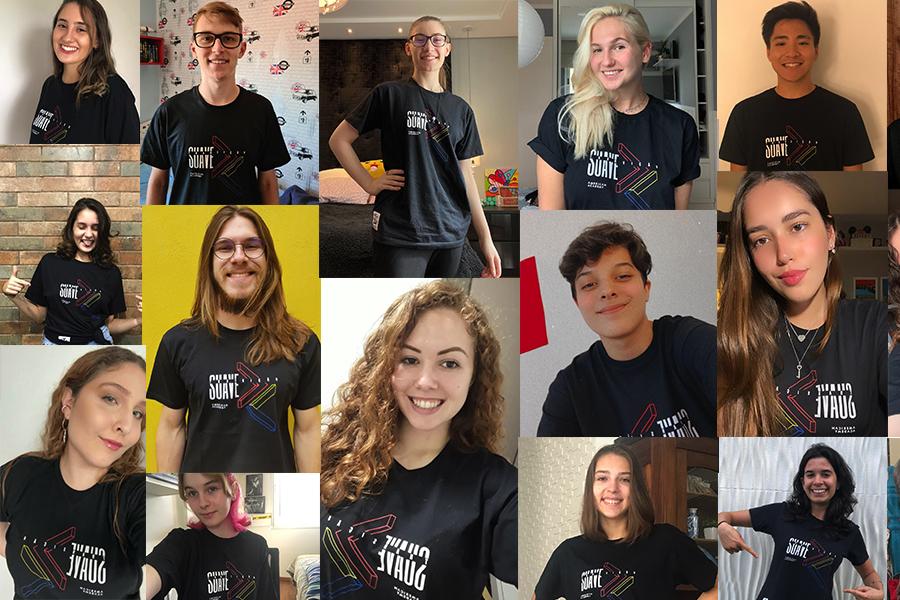 American Academy Students Show Off the Winning T-Shirt Design