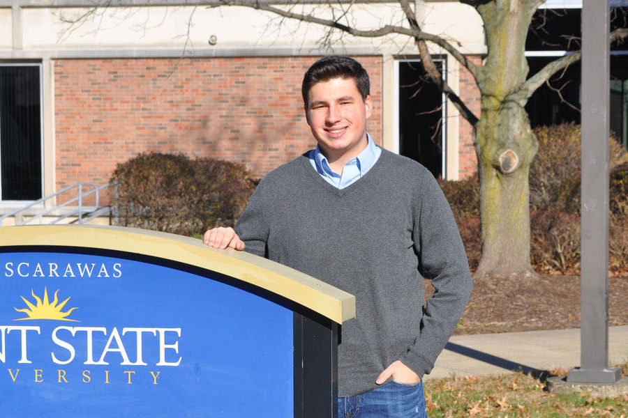 Eric Harmon, Kent State University at Tuscarawas student and councilman-at-large, is currently the youngest elected official in the state of Ohio.