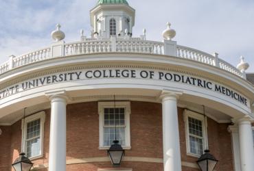 Photo of exterior of Kent State College of Podiatric Medicine
