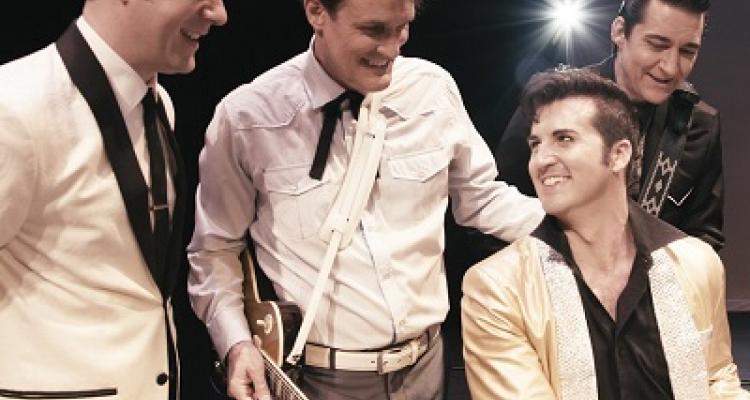 Members of "One Night in Memphis" Elvis Presley tribute band