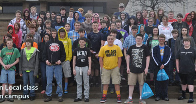 Southern Local 8th Graders Visited KSU at Salem