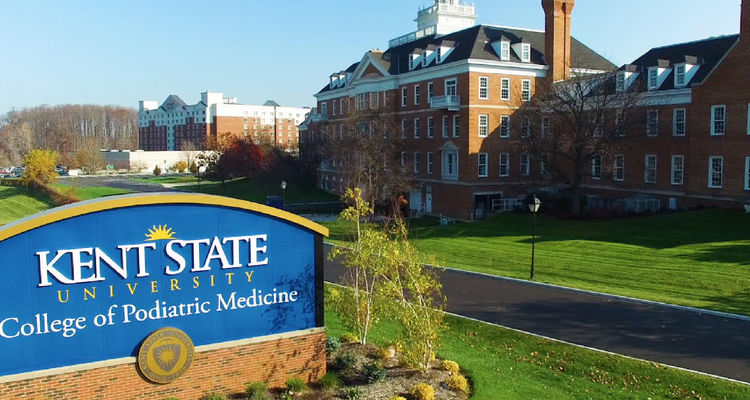 Kent State University’s College of Podiatric Medicine is one of nine accredited podiatry colleges in the United States, and is a four-year, graduate-level medical college, granting the degree of Doctor of Podiatric Medicine.