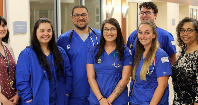 All of the students in the fall 2018 class of the Respiratory Therapy program at Kent State University at Ashtabula have jobs waiting for them when they graduate.