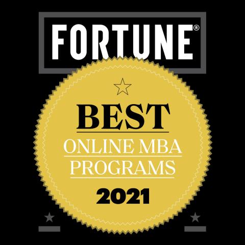 #35 BEST Online MBA Programs FOR 2021 BY FORTUNE