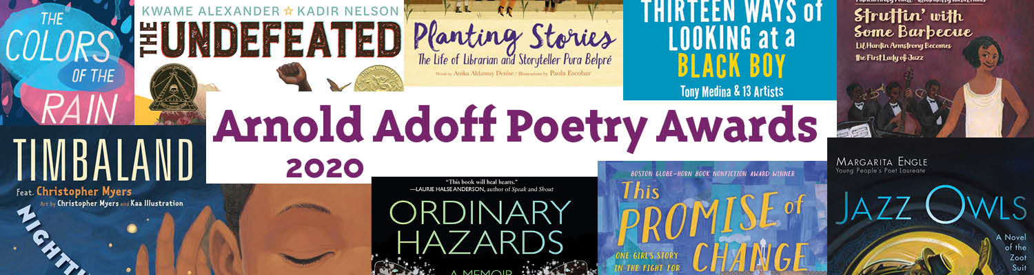 Arnold Adoff Poetry Awards 2020