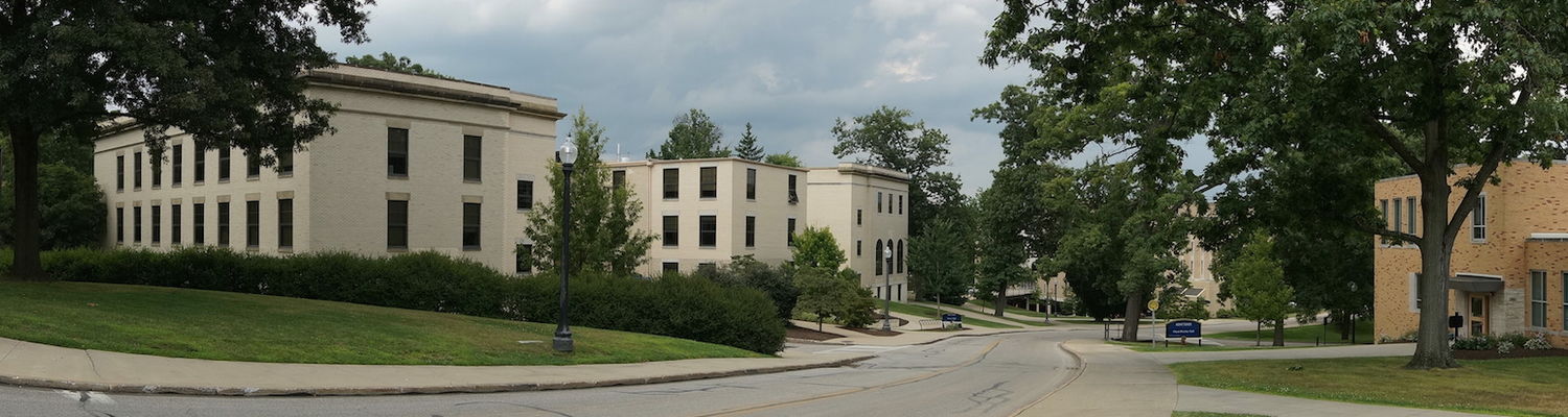 Picture of buildings on campus