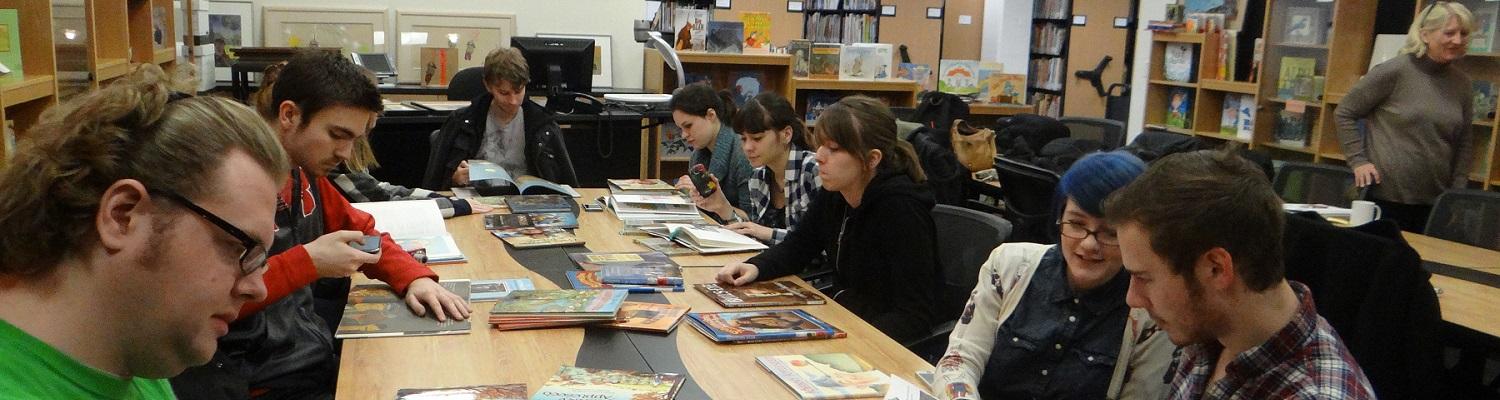 VCD class visiting the RCLC's Marantz Picturebook Collection
