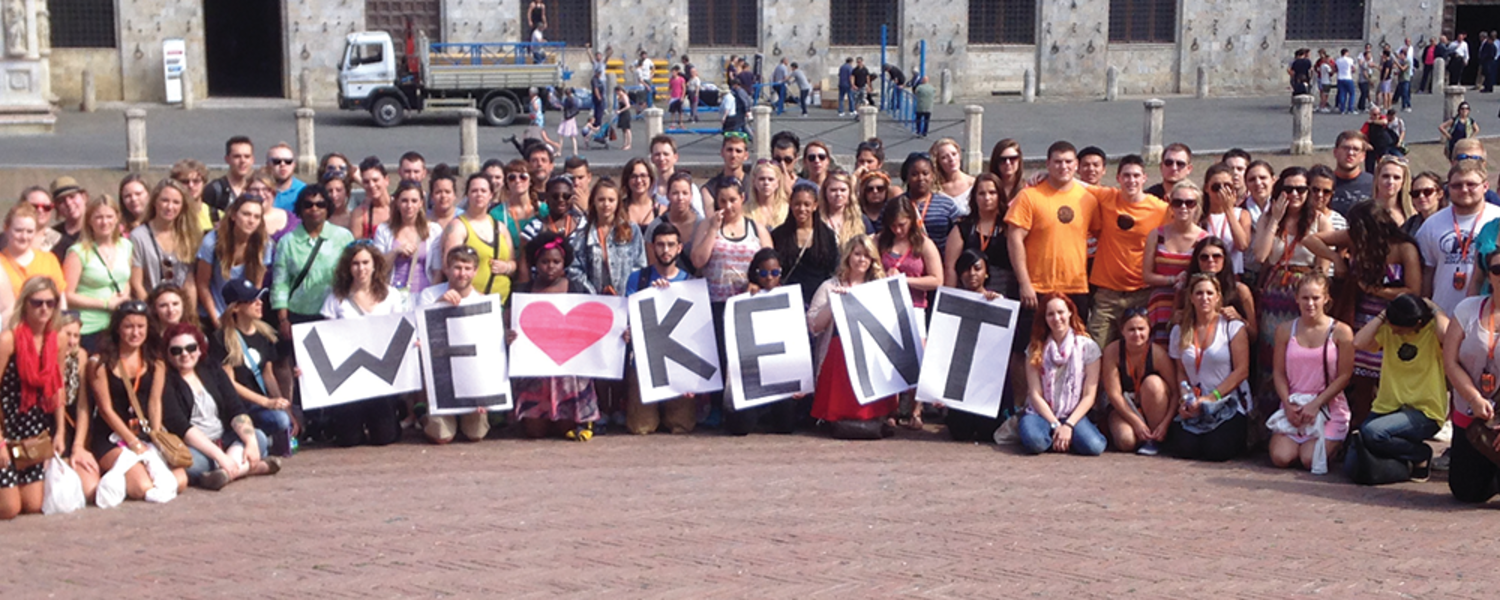 Kent State students study abroad in Florence, Italy