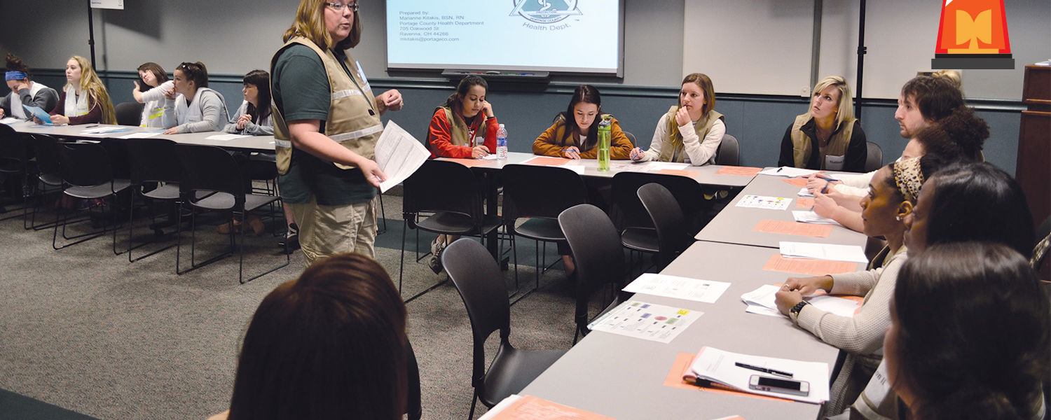 College of Nursing & College of Public Health Students are trained by disaster experts