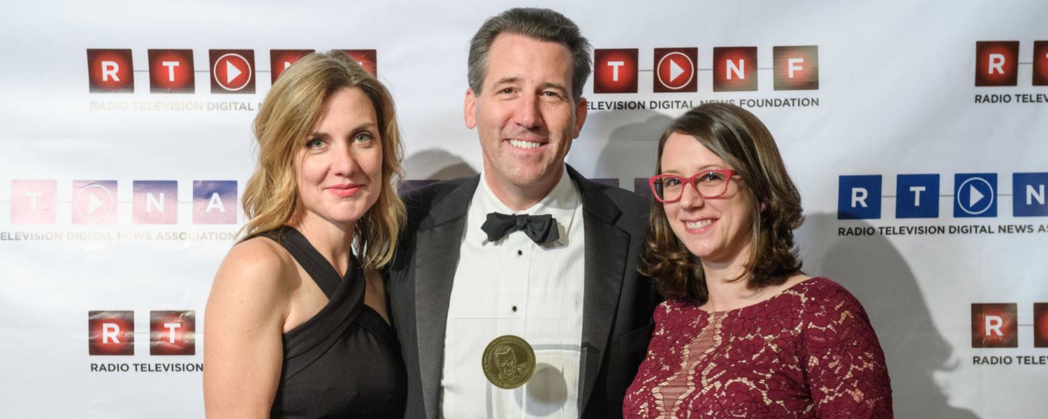 Alumnus Vince Duffy and fellow Michigan Radio staff received the Murrow Award for "Not Safe to Drink," a documentary about the Flint Water Crisis