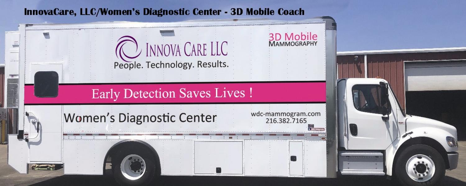 Vehicle that provides 3D Mammo 