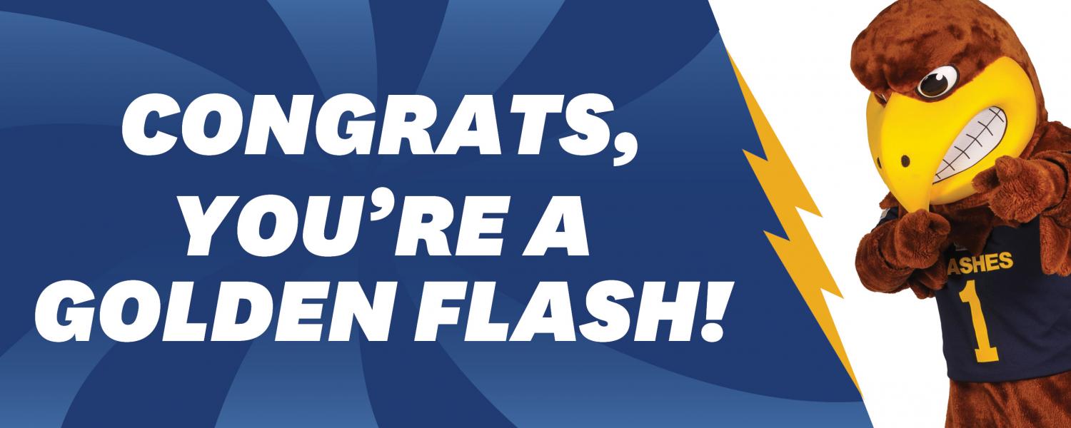 Congrats, You're a Golden Flash!