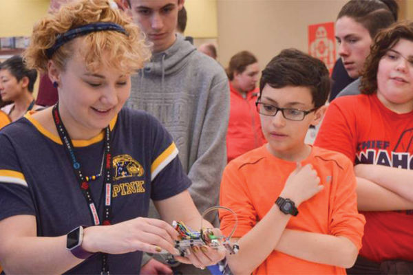 Kent State Mini Maker Faire is a venue for exhibitors to show off their hobbies, experiments and projects.