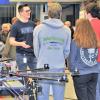 students learn about job opportunities during a past Engineering Technology Opportunity Expo at Kent State Tuscarawas